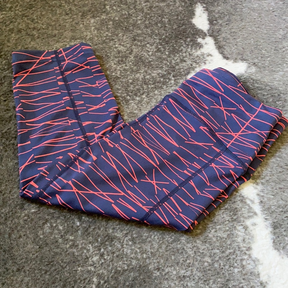 Oiselle sticks Capri knicker shorts pants leggings